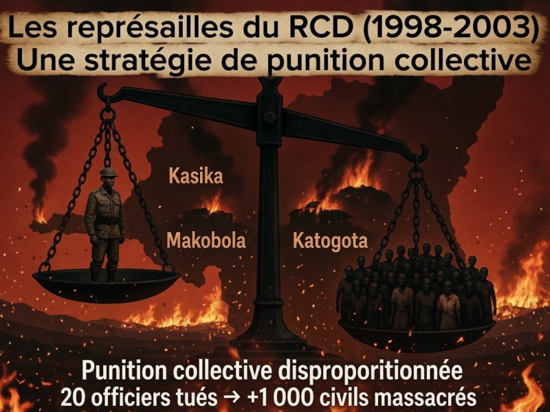 Punition collective et terreur stratégique : les représailles disproportionnées du RCD/APR au&nbsp;Sud-Kivu